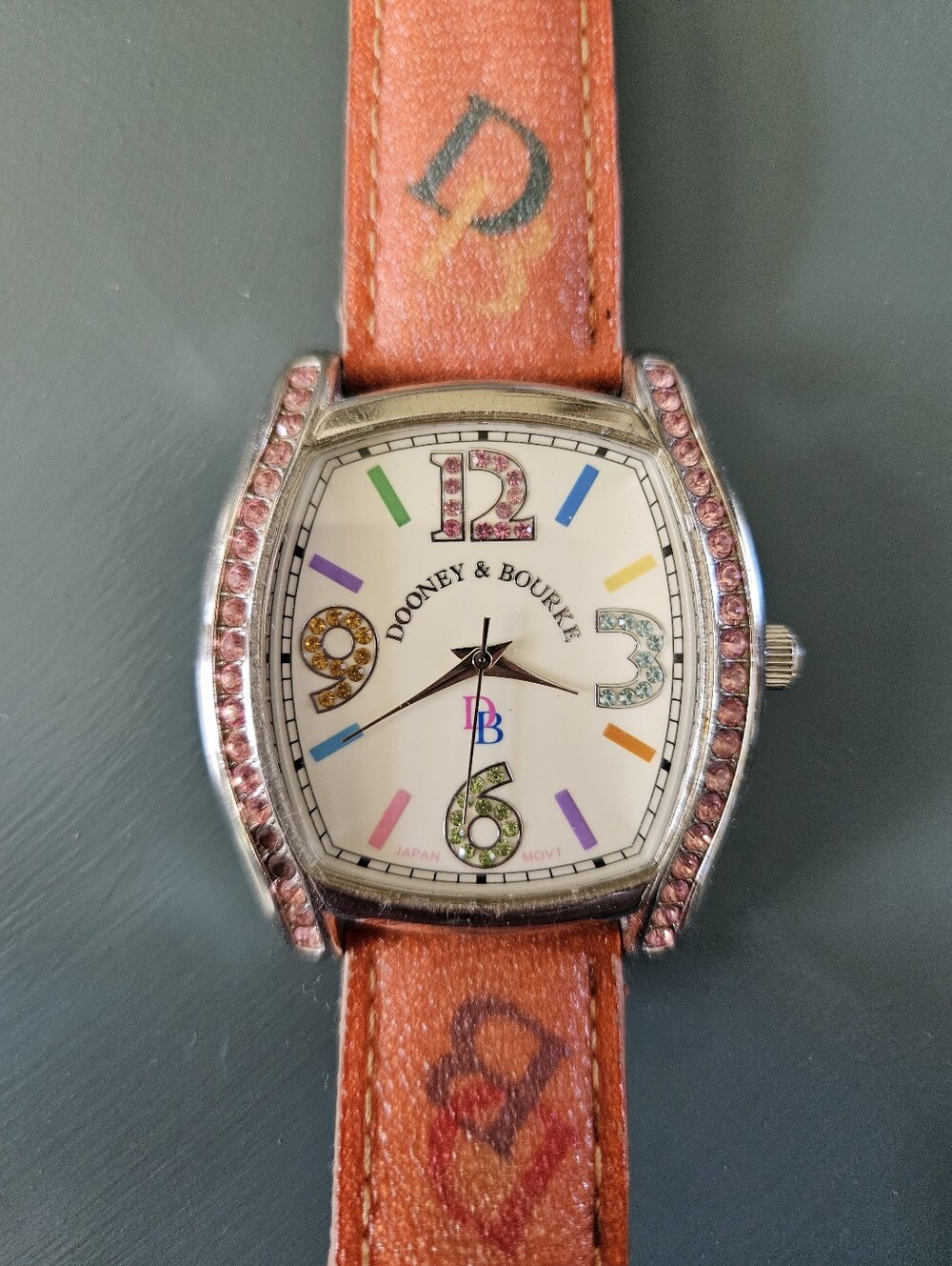 Dooney & Bourke Ladies Watch Pink Bling